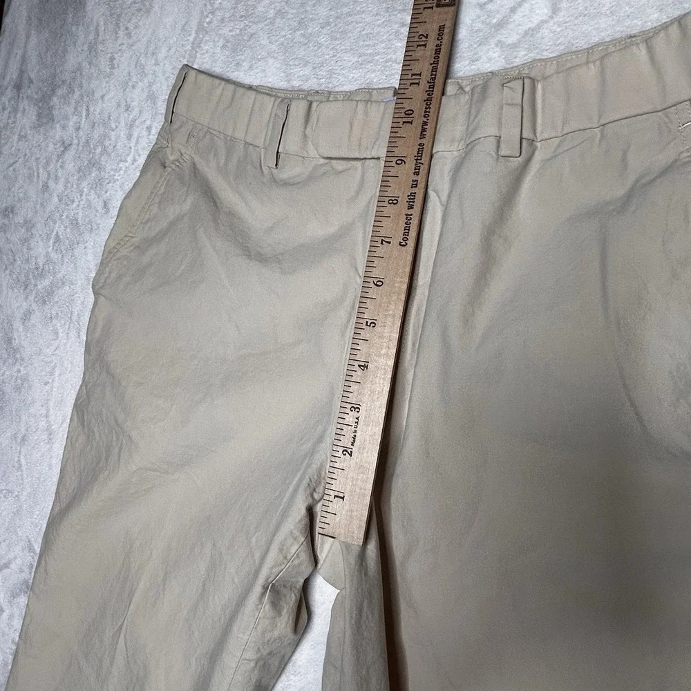 Brooks Brothers Fitzgerald‎ Light Tan Straight Leg Pants Mens 35 X 30 Cotton
